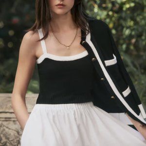 G. LABEL BY GOOP Castner Sweater Tank